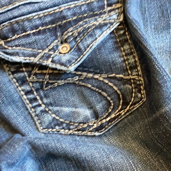 Silver jeans Suki surplus size 26 /L 30 - Picture 4 of 10